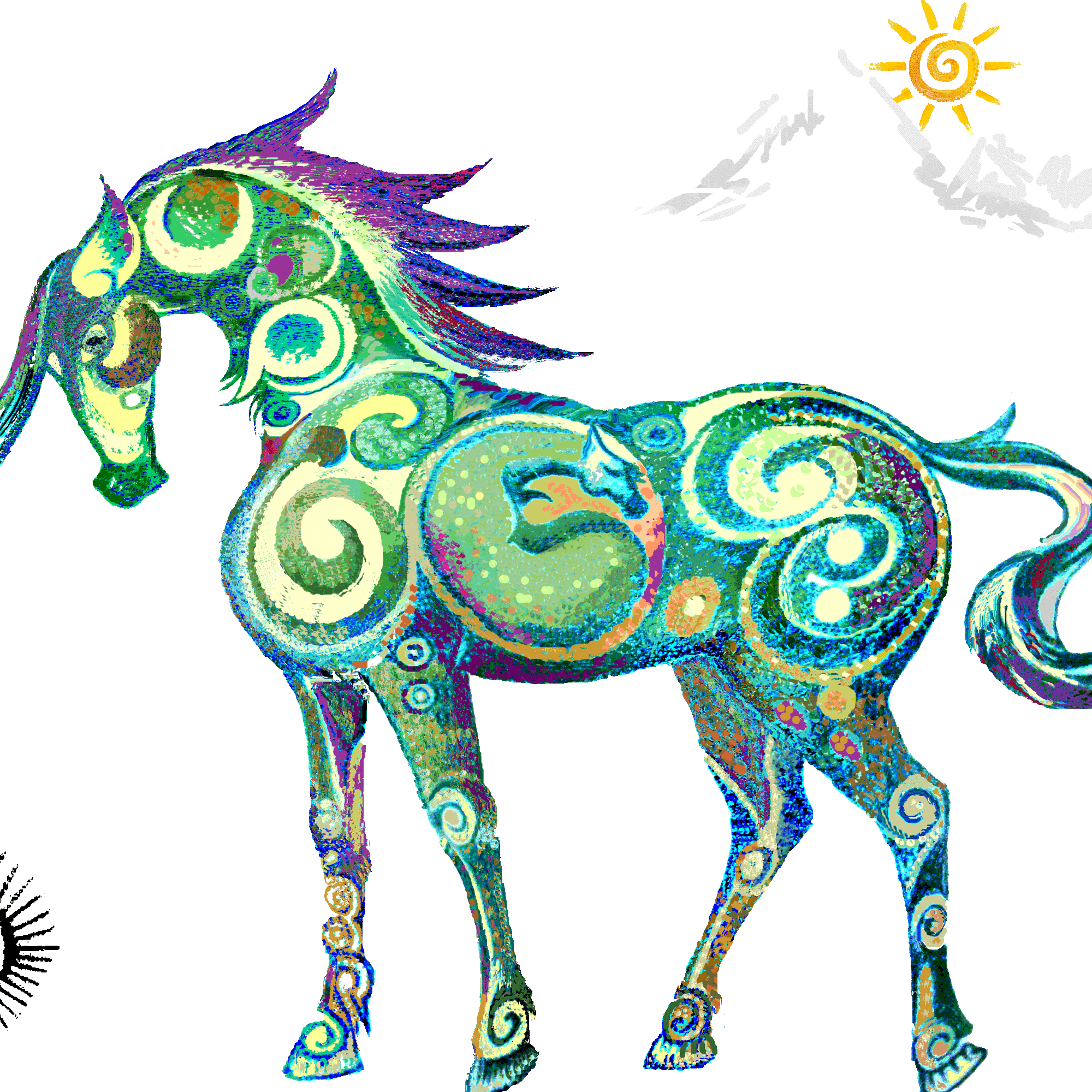Photo de profil - les chevaux de Roquepine